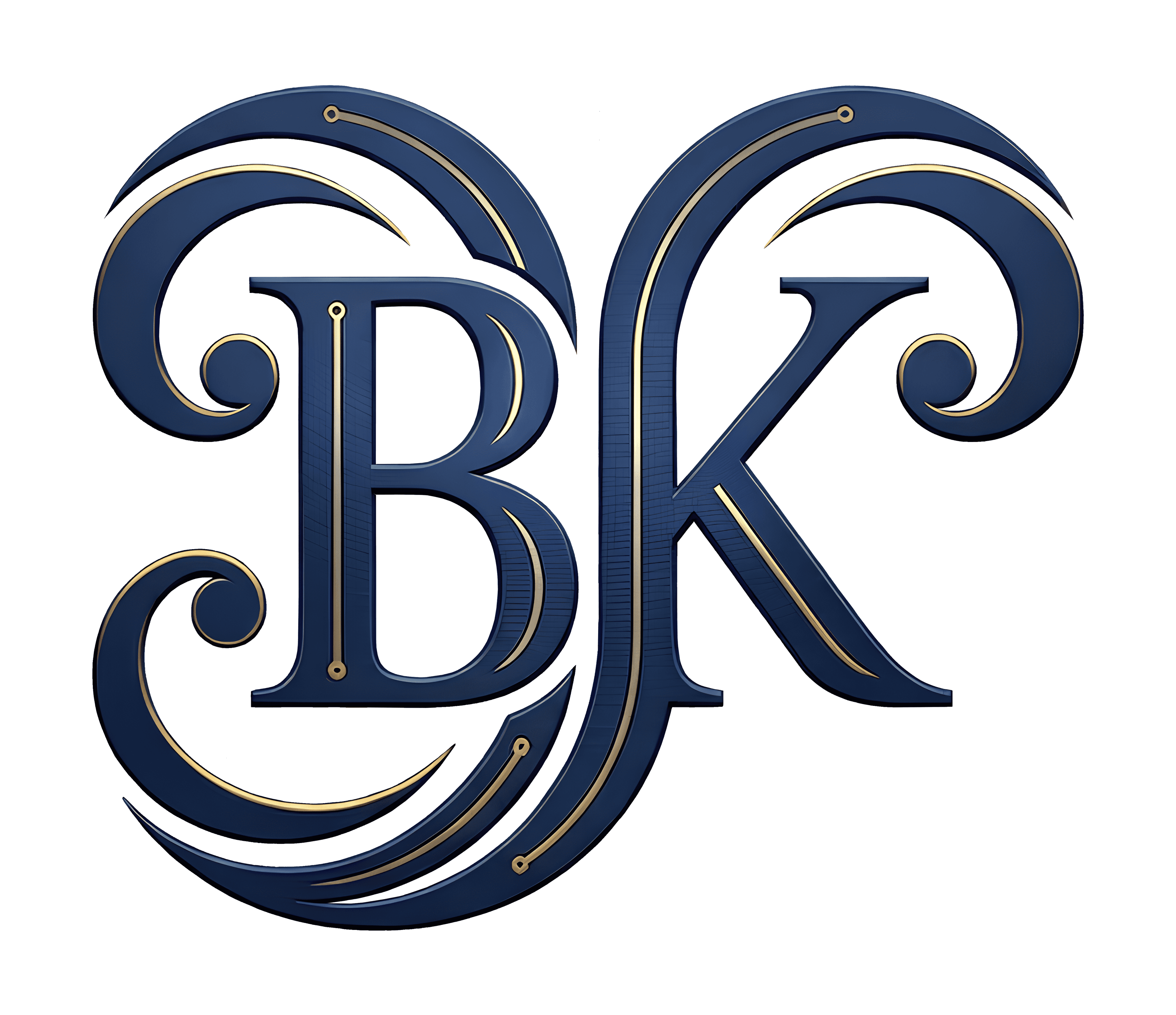 Bimal Khatri monogram logo